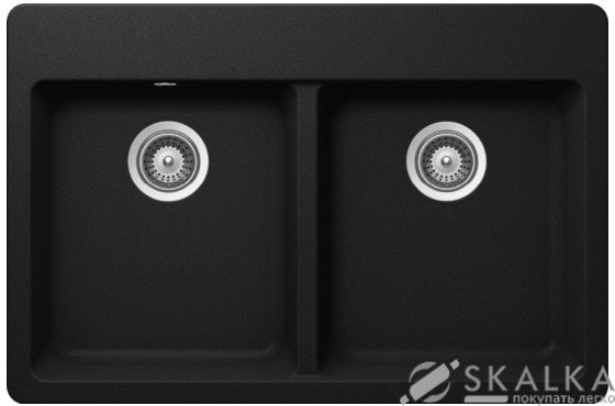 На фото Мойка для кухни Schock Madison N200 Nero-13 (21109013)