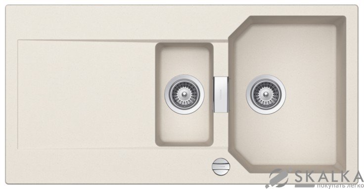 На фото Мойка для кухни Schock Manhattan D150 L Everest-26 (22166026)
