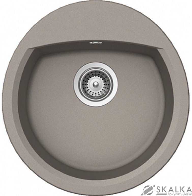 На фото Кухонная мойка Schock Manhattan R100 Beton-42 (22014542)