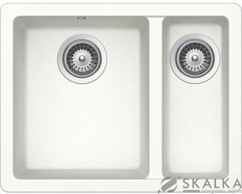 На фото Мойка для кухни Schock Quadro N150 Superwhite-01 (25066001)