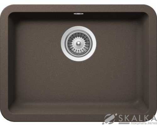 На фото Кухонная мойка Schock Solido N100 Mocha-63 (27025063)
