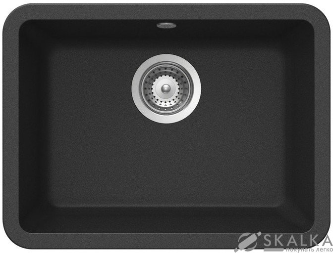 На фото Кухонная мойка Schock Solido N100 Onyx-10 (27025010)
