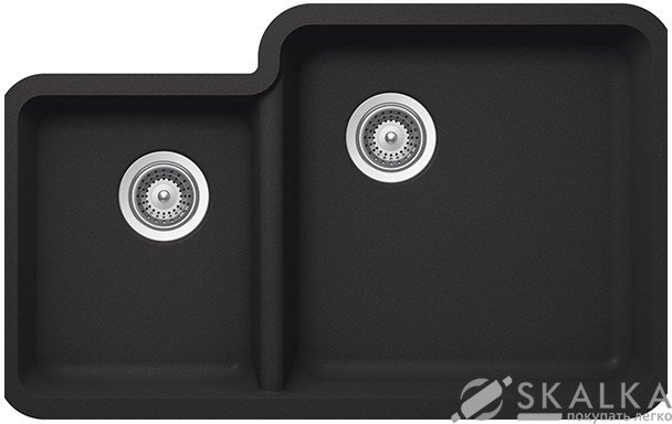 На фото Мойка для кухни Schock Solido N175 Onyx-10 (27159010)