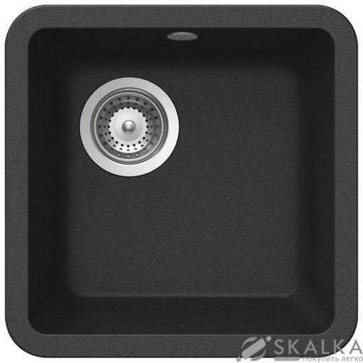 На фото Кухонная мойка Schock Solido N75 Onyx-10 (27024010)