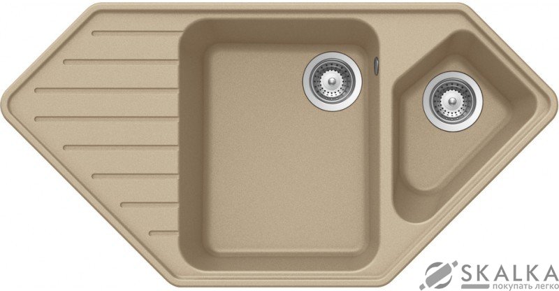 На фото Мойка для кухни Schock Typos C150 Moonstone-22 (28129022)