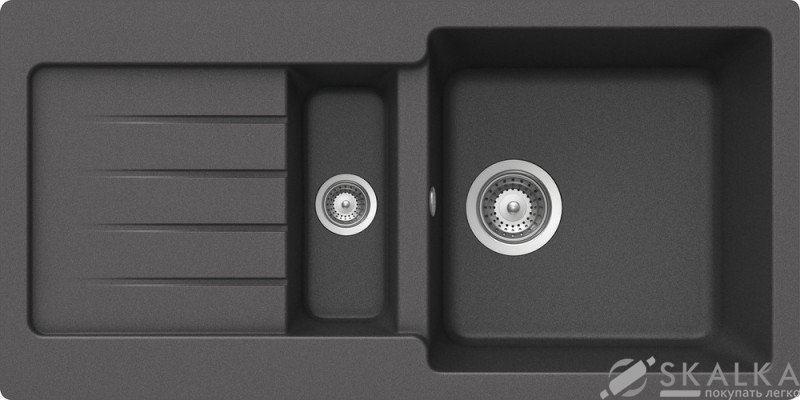 На фото Мойка для кухни Schock Typos D150 S Inox-12 (28076012)