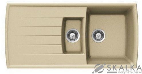 На фото Мойка для кухни Schock Lotus D150 F Avorio-92 (54086092)