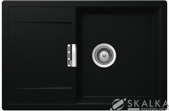 На фото Кухонная мойка Schock Mono D100 Puro-84 (53045084)