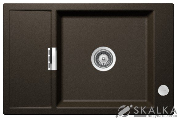 На фото Кухонная мойка Schock Mono D100 Xs Bronze-87 (53036087)
