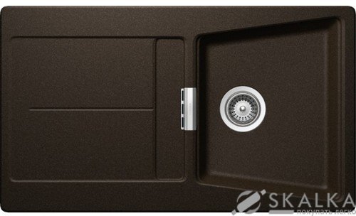 На фото Кухонная мойка Schock Opus D100 Bronze-87 (56044587)