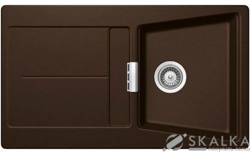 На фото Кухонная мойка Schock Opus D100 Marone-93 (56044593)