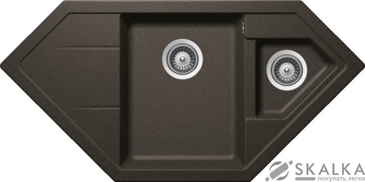 На фото Мойка для кухни Schock Signus C150 Carbonium-90 (50129090)