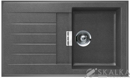 На фото Кухонная мойка Schock Signus D100 Stone-88 (50044588)