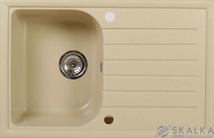 На фото Кухонная мойка Brenor Wenecja 10 00 Пустынный