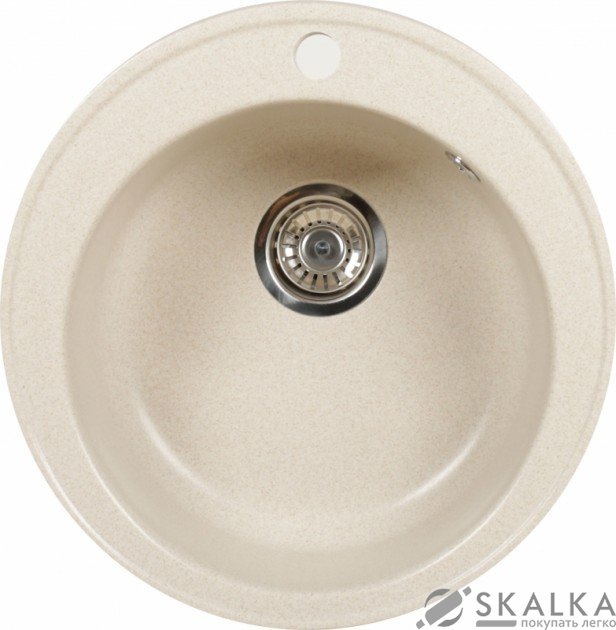На фото Кухонная мойка Brenor Werbena 10 02 Песочная