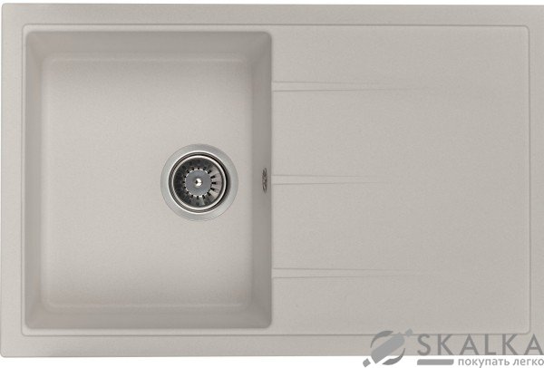 На фото Кухонная мойка Granado Toledo White (2105)