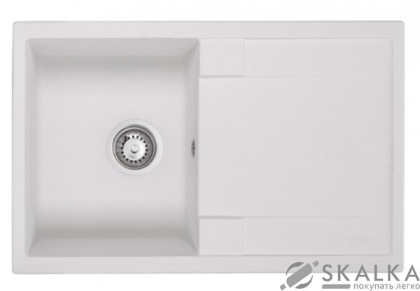 На фото Кухонная мойка Granado Vigo White (1405)