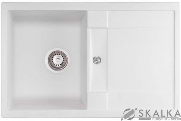 На фото Кухонная мойка Granado Valencia White (0705)