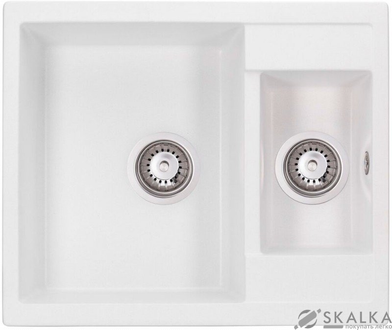 Мойка для кухни Granado Samora White (0905) На фото Мойка для кухни Granado Samora White (0905)