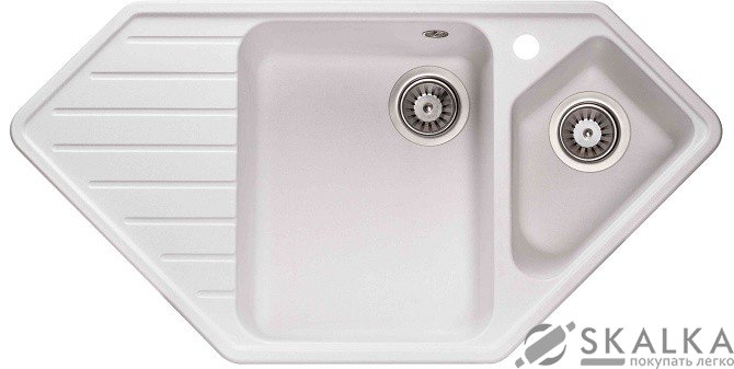 На фото Мойка для кухни Granado Ibiza White (1805)