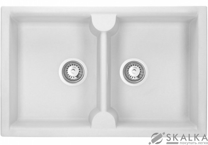 Мойка для кухни Granado Cordoba White (1205) На фото Мойка для кухни Granado Cordoba White (1205)