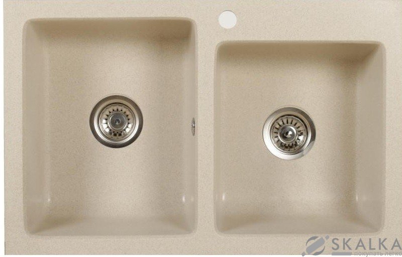 На фото Мойка для кухни Brenor Como 20 06 Серая