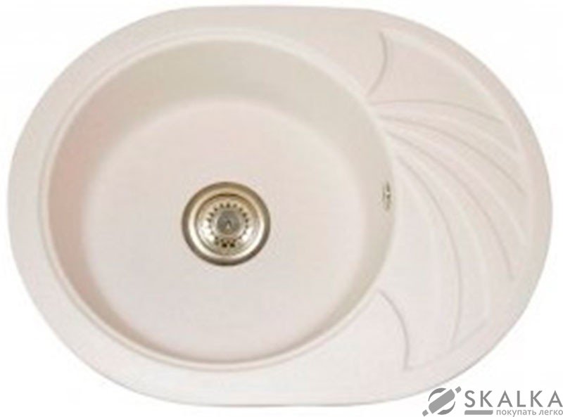 Кухонная мойка Brenor Solano 10 02 Песочная На фото Кухонная мойка Brenor Solano 10 02 Песочная