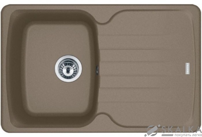 На фото Кухонная мойка Franke Antea AZG 611-78 Миндаль (114.0499.171)