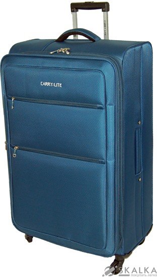 Чемодан на колесах Carry:Lite Diamond Blue (L) (923946) На фото Чемодан на колесах Carry:Lite Diamond Blue (L) (923946)