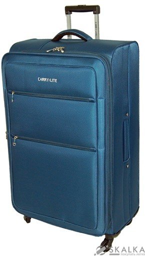 Чемодан на колесах Carry:Lite Diamond Blue (M) (923945) На фото Чемодан на колесах Carry:Lite Diamond Blue (M) (923945)