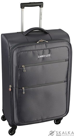 На фото Чемодан на колесах Carry:Lite Diamond Grey (L) (923950)