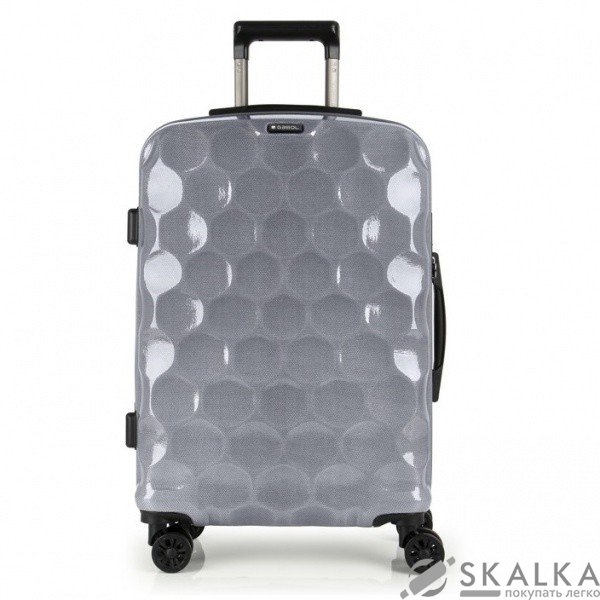 На фото Чемодан на колесах Gabol Air (M) Silver (925549)