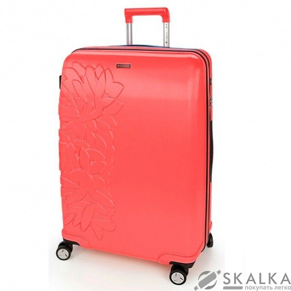На фото Чемодан на колесах Gabol Bloom (L) Coral (924605)