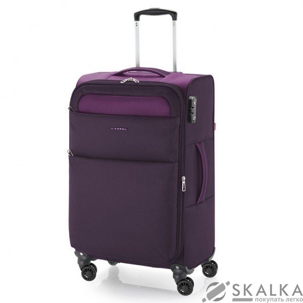 На фото Чемодан на колесах Gabol Cloud (M) Purple (924720)