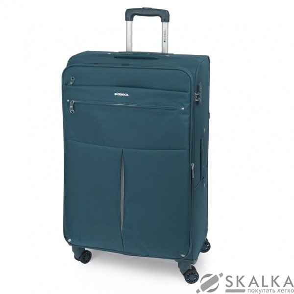 На фото Чемодан на колесах Gabol Daisy (L) Blue (924608)