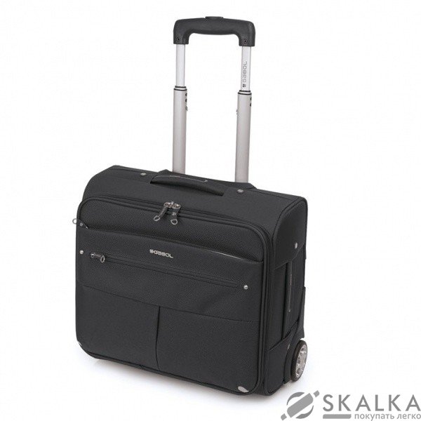 Чемодан на колесах Gabol Daisy Pilot Grey (925554) На фото Чемодан на колесах Gabol Daisy Pilot Grey (925554)