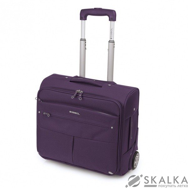 На фото Чемодан на колесах Gabol Daisy Pilot Plum (925553)