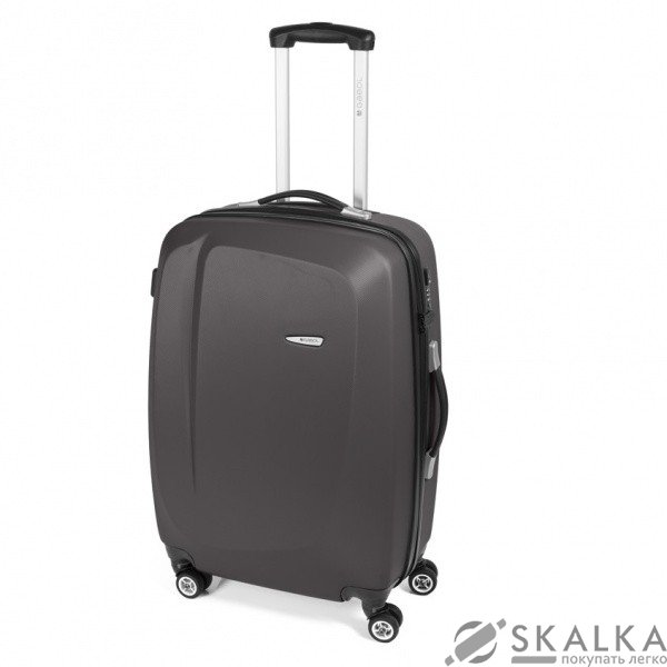 На фото Чемодан на колесах Gabol Line (M) Grey (924672)