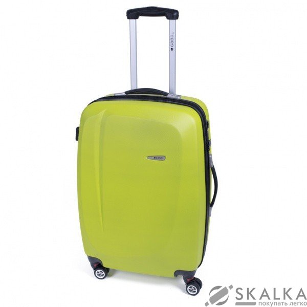 На фото Чемодан на колесах Gabol Line (M) Pistachio (924676)