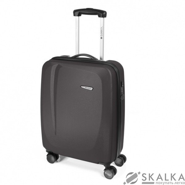 На фото Чемодан на колесах Gabol Line (S) Grey (924671)