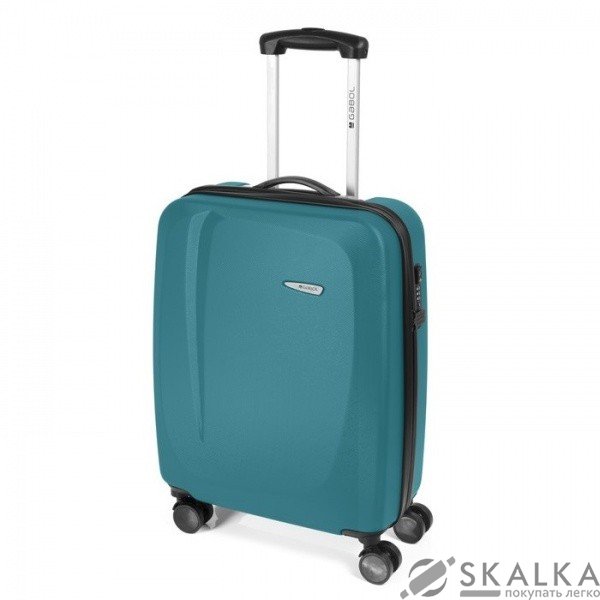 На фото Чемодан на колесах Gabol Line (S) Turquoise (925562)