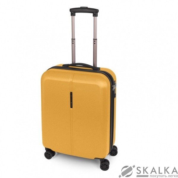 На фото Чемодан на колесах Gabol Paradise (S) Mustard (924909)