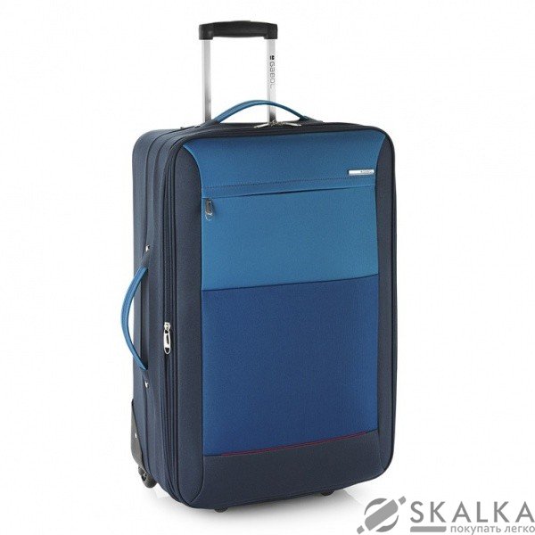 На фото Чемодан на колесах Gabol Reims (M) Blue (924696)