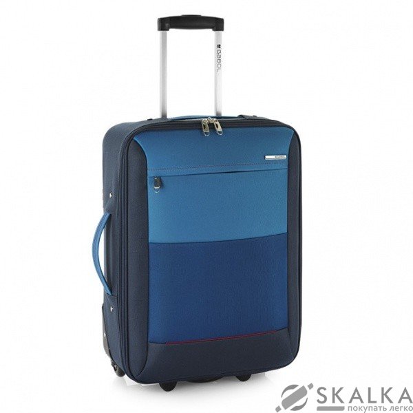 На фото Чемодан на колесах Gabol Reims (S) Blue (924695)