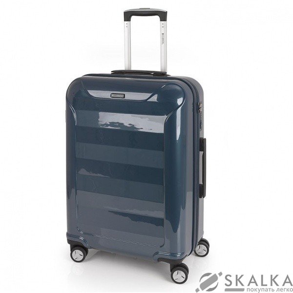 На фото Чемодан на колесах Gabol Slat (M) Blue (924895)