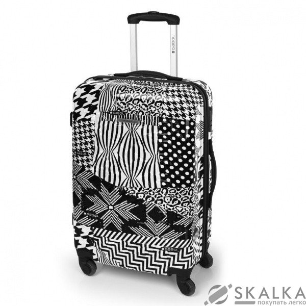 На фото Чемодан на колесах Gabol Trend (M) Black (925002)
