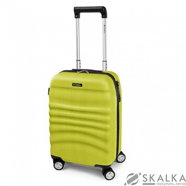 Чемодан на колесах Gabol Wrinkle (S) Pistacho (924958) На фото Чемодан на колесах Gabol Wrinkle (S) Pistacho (924958)