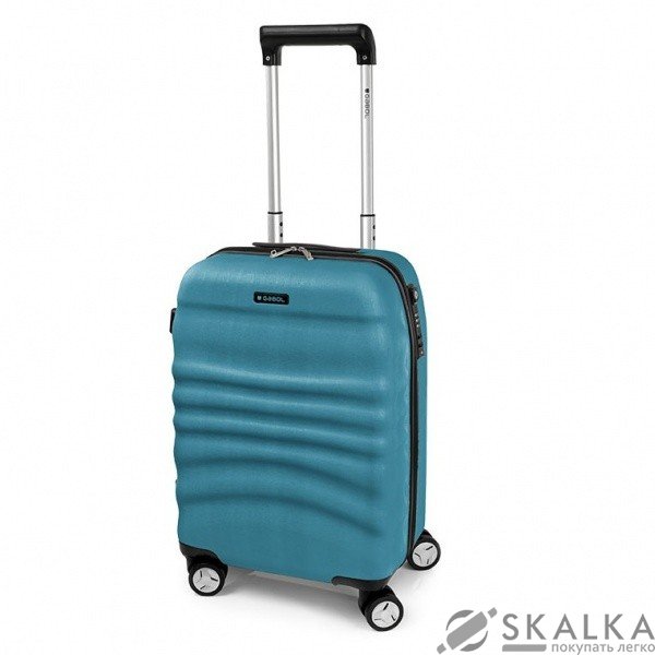 Чемодан на колесах Gabol Wrinkle (S) Turquesa (924687) На фото Чемодан на колесах Gabol Wrinkle (S) Turquesa (924687)