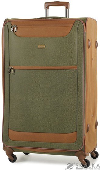 На фото Чемодан на колесах Members Boston (XL) Olive Green (922605)