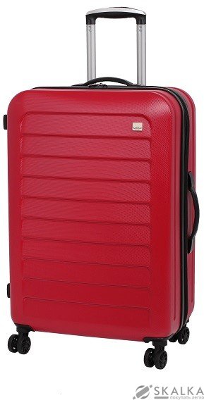 На фото Чемодан на колесах Members Chevron (M) Red (924156)